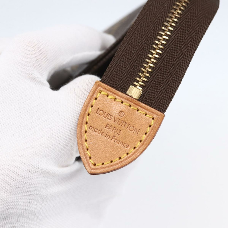【日本直送】路易威登 Monogram Poche Toilette 19 手拿包 M47544 LV Auth 149344-7
