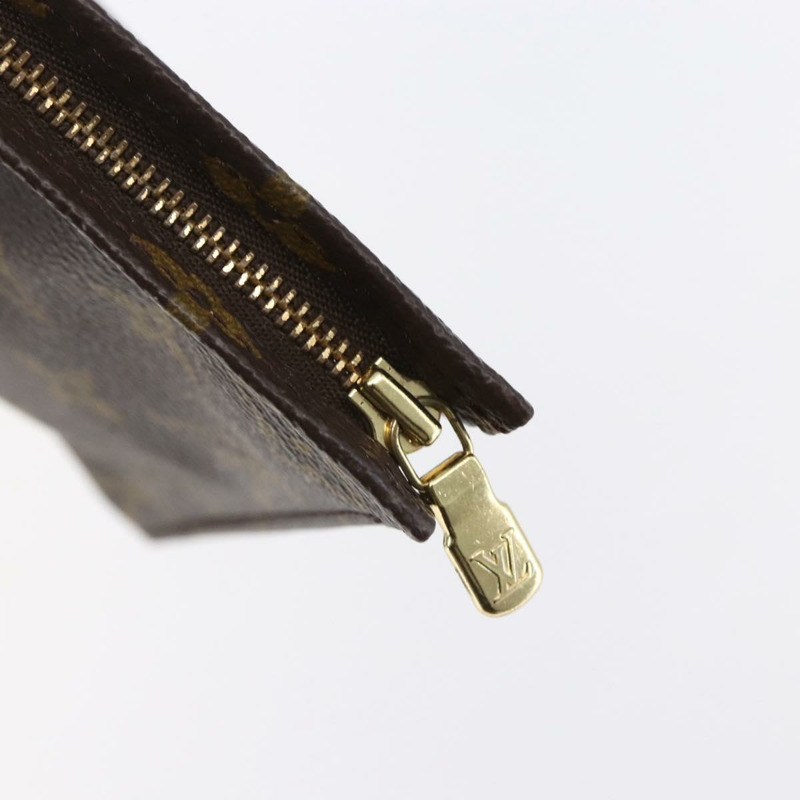 【日本直送】路易威登 Monogram Poche Toilette 19 手拿包 M47544 LV Auth 149344-8