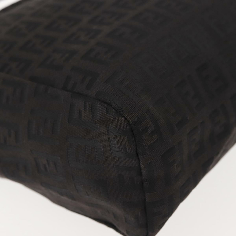 【日本直送】FENDI Zucchino 帆布手提包 黑色 正品 148858-14