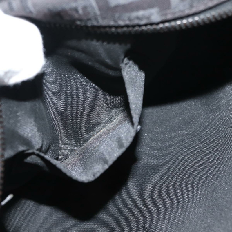 【日本直送】FENDI Zucchino 帆布手提包 黑色 正品 148858-19