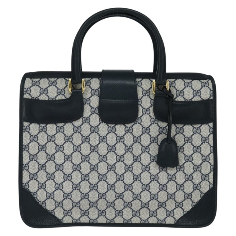 【日本直送】GUCCI GG Supreme 波士頓包 PVC 海軍藍 金色 24 013 3983 正品 148800-1