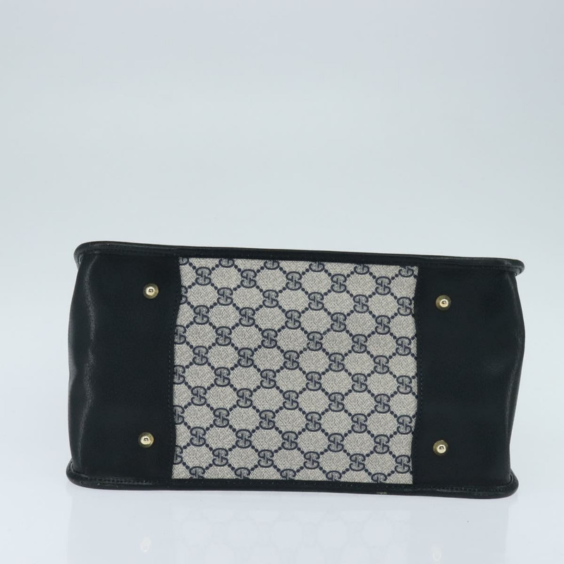 【日本直送】GUCCI GG Supreme 波士頓包 PVC 海軍藍 金色 24 013 3983 正品 148800-4