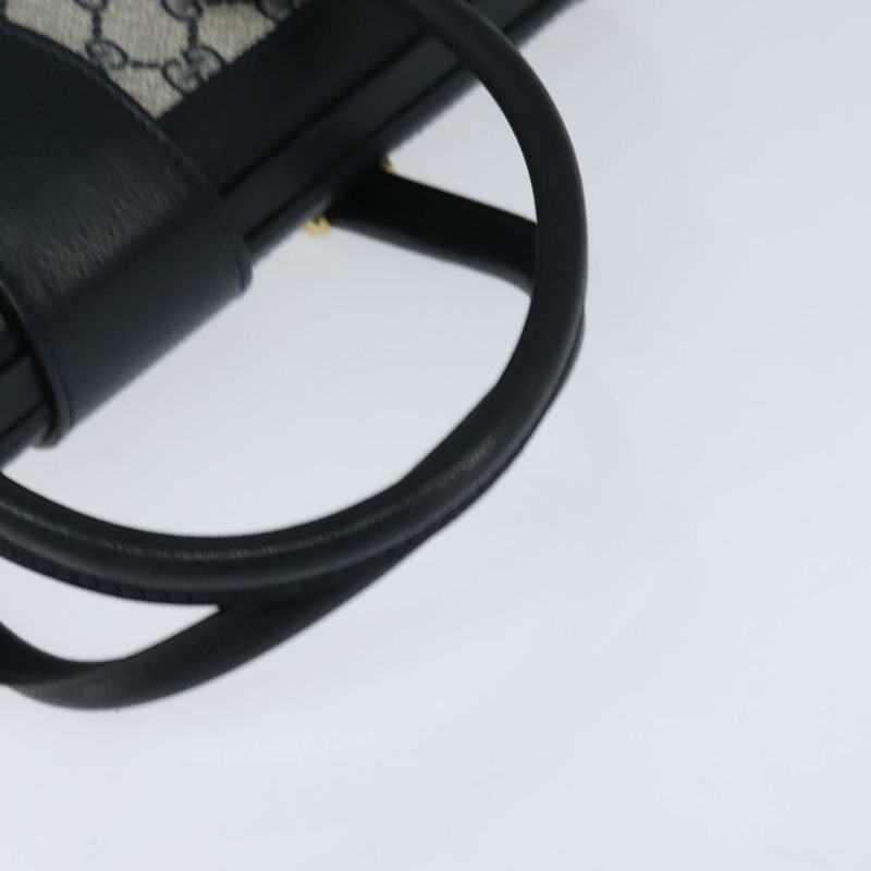 【日本直送】GUCCI GG Supreme 波士頓包 PVC 海軍藍 金色 24 013 3983 正品 148800-6