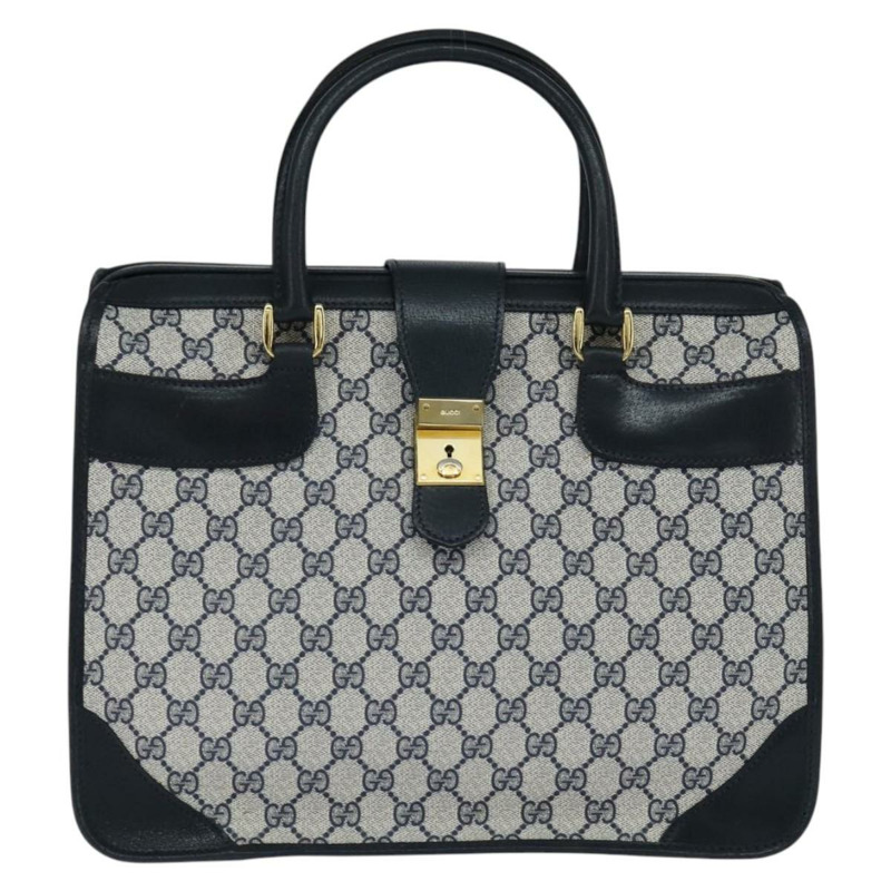 【日本直送】GUCCI GG Supreme 波士頓包 PVC 海軍藍 金色 24 013 3983 正品 148800-12