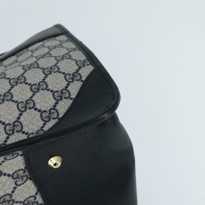 【日本直送】GUCCI GG Supreme 波士頓包 PVC 海軍藍 金色 24 013 3983 正品 148800-13