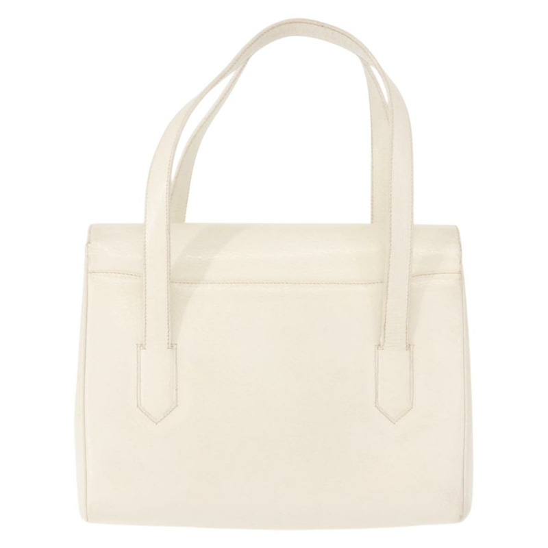 【日本直送】GUCCI 手提包 皮革 白色 金色 正品 148822-1