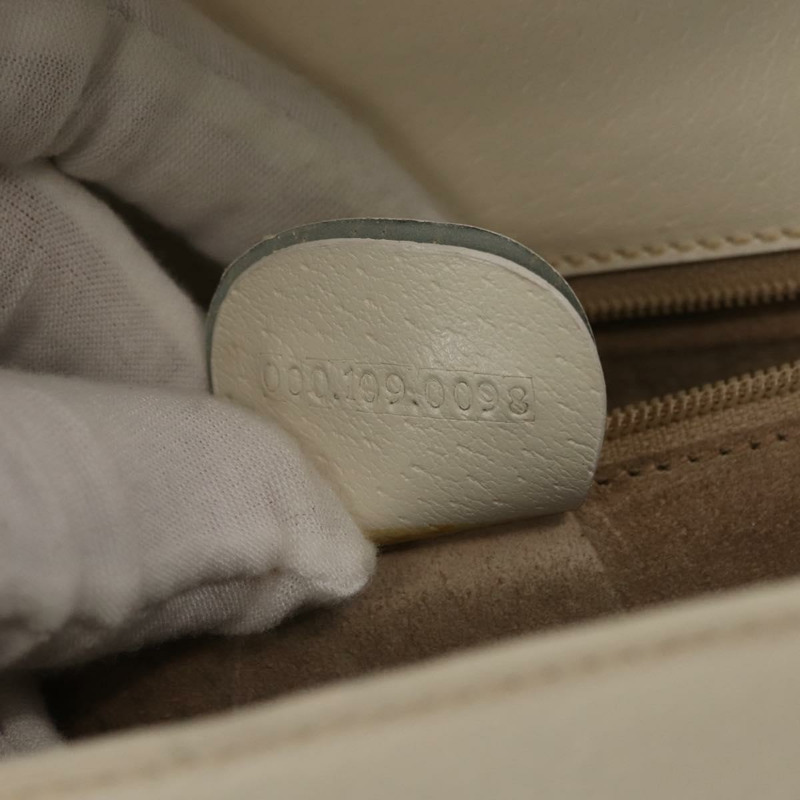 【日本直送】GUCCI 手提包 皮革 白色 金色 正品 148822-11