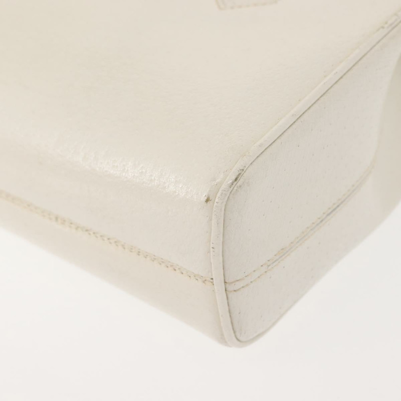 【日本直送】GUCCI 手提包 皮革 白色 金色 正品 148822-13