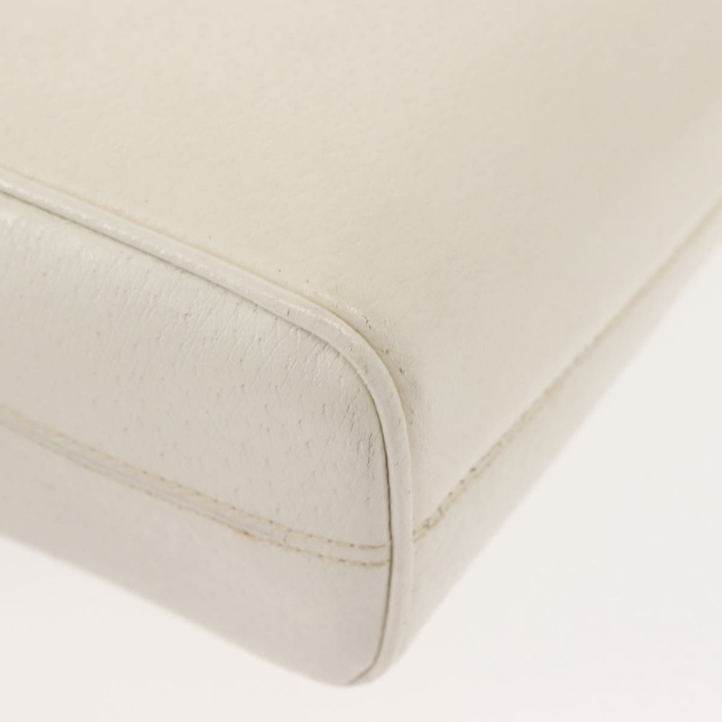 【日本直送】GUCCI 手提包 皮革 白色 金色 正品 148822-14