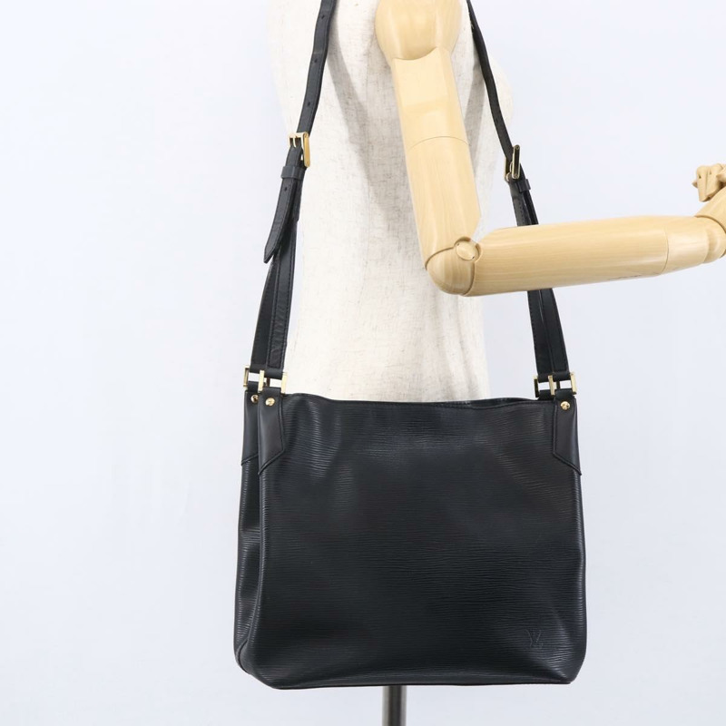 【日本直送】路易威登 Epi Mandala MM 單肩包 黑色 M58892 LV 正品 148759-21