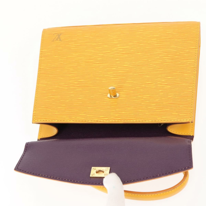 【日本直送】路易威登 Epi Malesherbes 手袋 Tassili 黃色 Jonne M52379 正品 148762-18