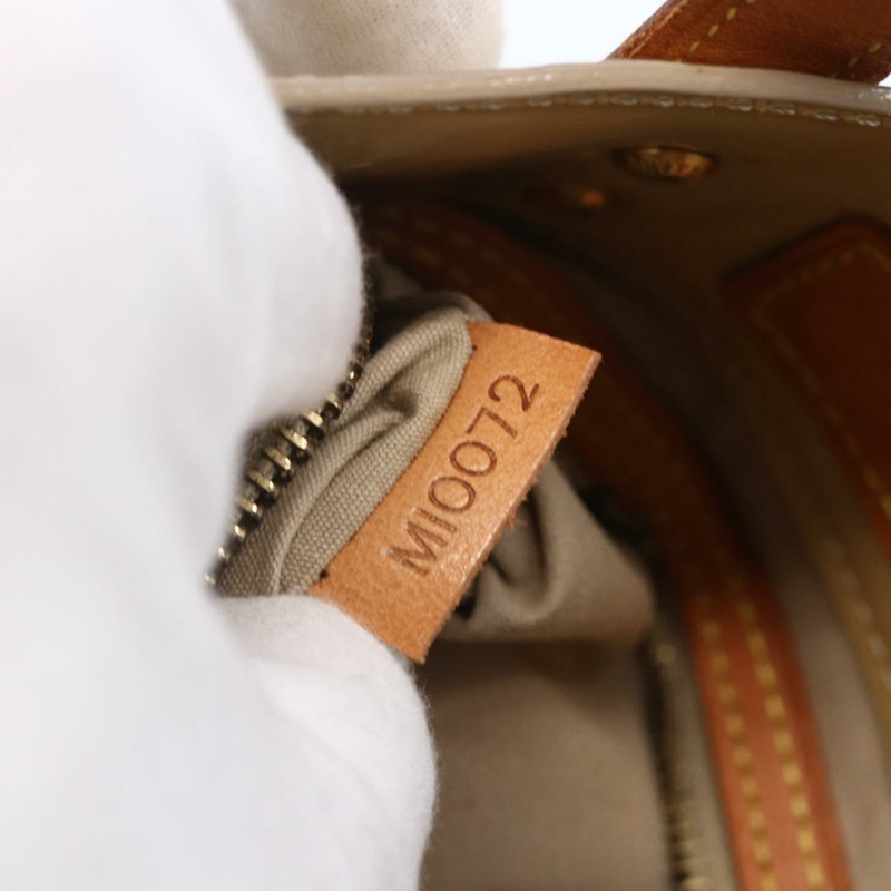 【日本直送】路易威登 Monogram Vernis Reade PM 手提包 米色 M91334 LV 正品 148756-11