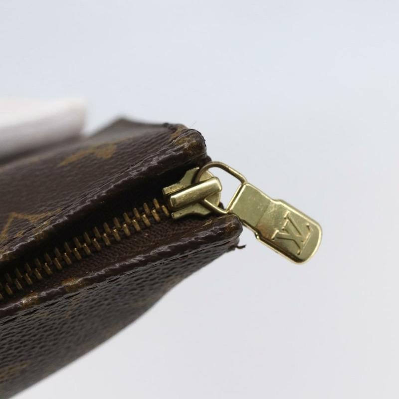 【日本直送】路易威登 Monogram Poche Toilette 15 手拿包 M47546 LV Auth 148774-7