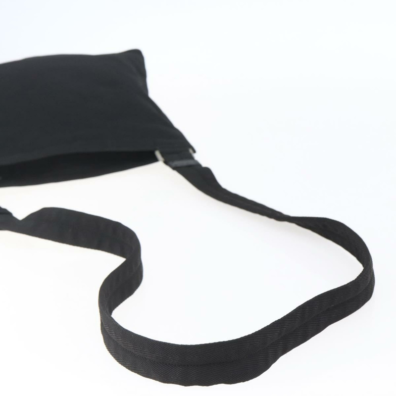 【日本直送】PRADA 單肩包 尼龍 黑色 銀色 正品 148790-6