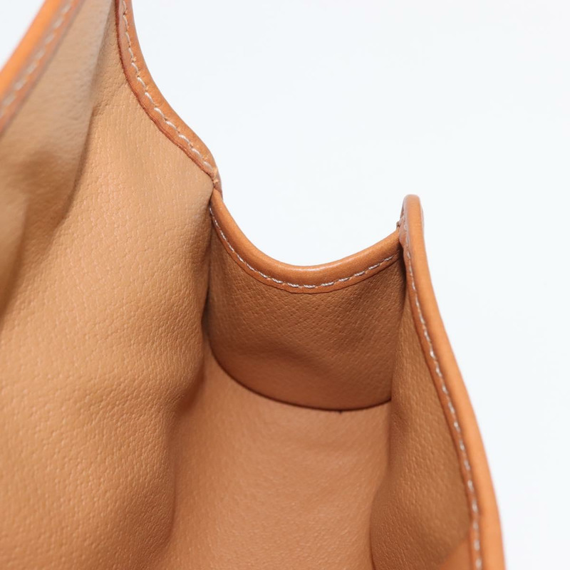 【日本直送】CELINE Macadam帆布手拿包 PVC皮革 棕色 正品 148953-10