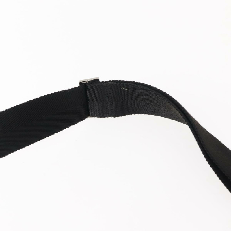 【日本直送】GUCCI GG帆布腰包 黑色 銀色 28566 正品 148835-7