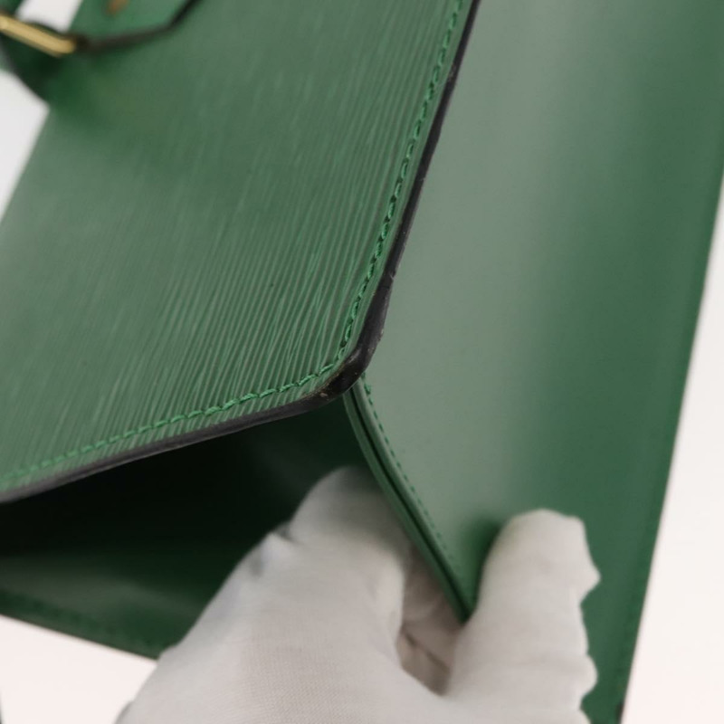 【日本直送】路易威登 Epi Sac 三角手提包 綠色 M52094 LV Auth fm4912-8