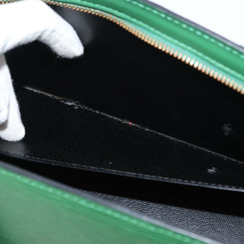 【日本直送】路易威登 Epi Sac 三角手提包 綠色 M52094 LV Auth fm4912-10