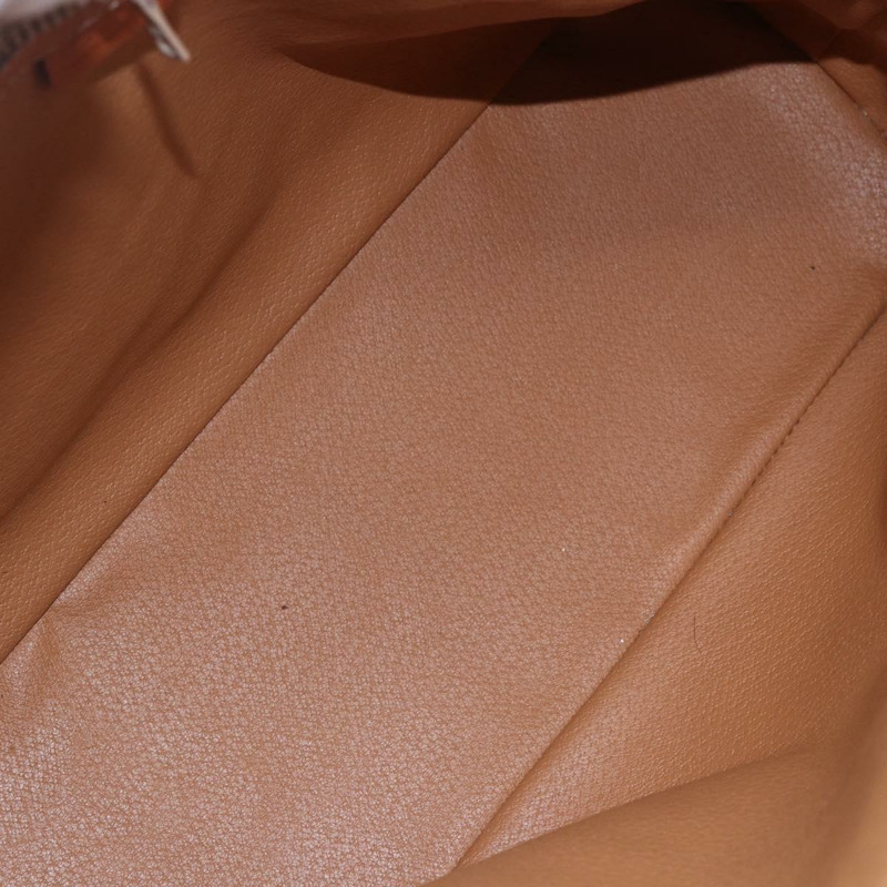 【日本直送】CELINE Macadam帆布手提包 PVC 兩用 米色 金色 正品 fm4931-9