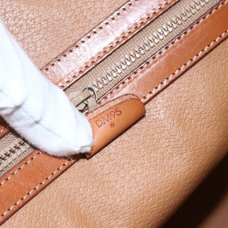 【日本直送】CELINE Macadam帆布手提包 PVC 兩用 米色 金色 正品 fm4931-11