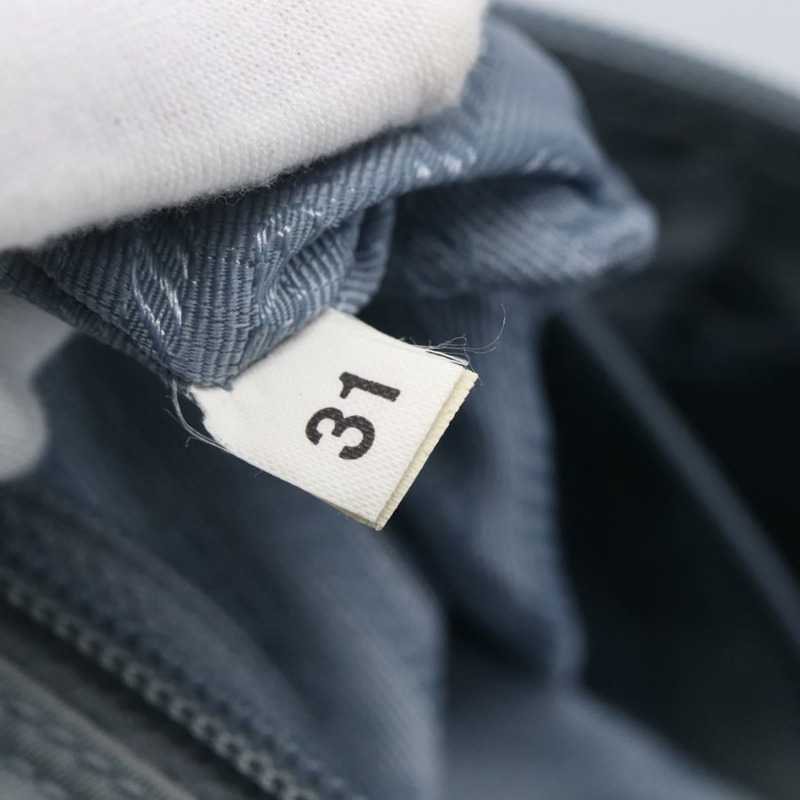 【日本直送】PRADA 尼龍肩包 淺藍色 銀色 正品 121317-10