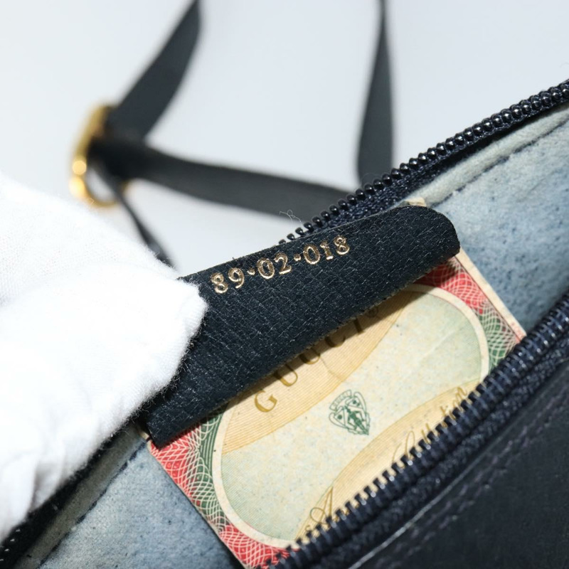 【日本直送】GUCCI GG Supreme Sherry Line 手提包 PVC 海軍藍 金色 紅色 89 02 018 正品 148804-19