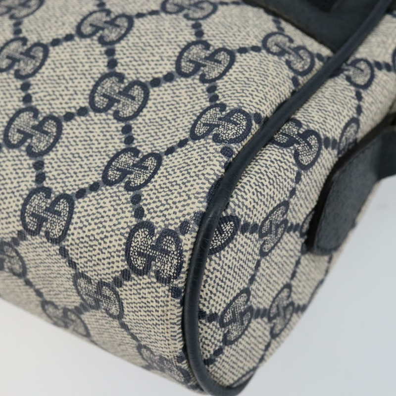 【日本直送】GUCCI GG Supreme Sherry Line 手提包 PVC 海軍藍 金 紅 378 02 004 正品 148802-9