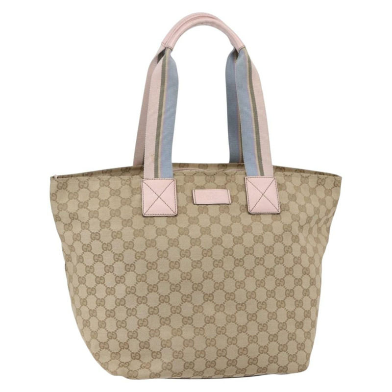 【日本直送】GUCCI GG帆布托特包 米色 金色 131231 正品 148843-0