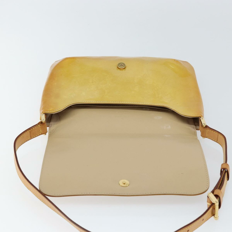 【日本直送】路易威登 Monogram Vernis Thompson Street 手袋 米色 M91301 LV 正品 yk19727-9