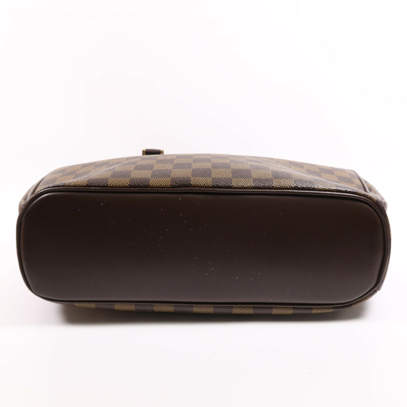 LOUIS VUITTON Damier Ebene Sarria Horizontal金扣手挽袋-3