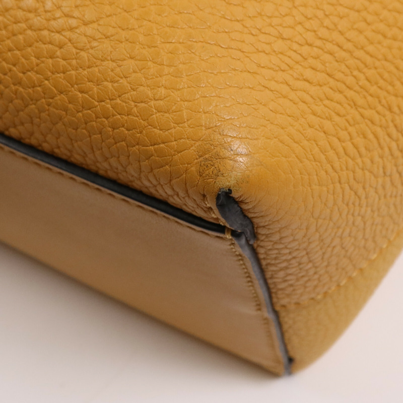 LOEWE 牛皮皮革Anagram Tote Bag手挽肩背兩用袋-6