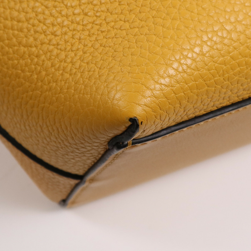 LOEWE 牛皮皮革Anagram Tote Bag手挽肩背兩用袋-9