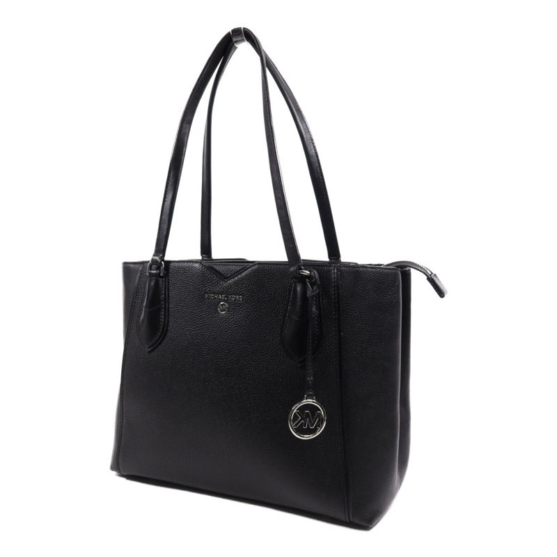 Michael Kors 牛皮皮革Shoulder Bag銀扣肩背袋-2