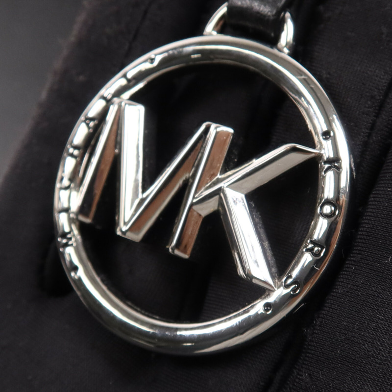 Michael Kors 牛皮皮革Shoulder Bag銀扣肩背袋-11