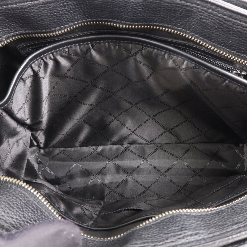 Michael Kors 牛皮皮革Shoulder Bag銀扣肩背袋-12