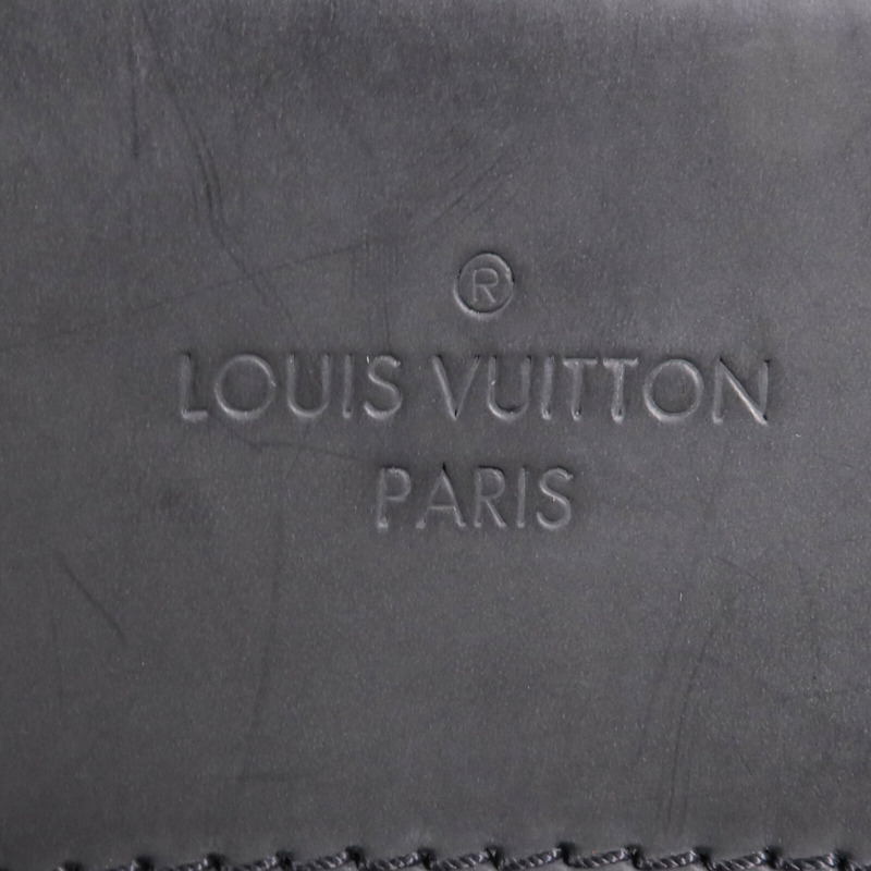 LOUIS VUITTON Monogram Macassar Porte-Documents Jour銀扣肩背袋-13