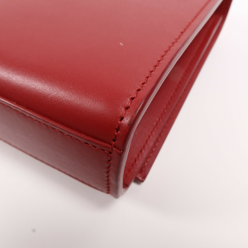 YVES SAINT LAURENT 牛皮皮革Kate Tassel金扣鏈帶肩背袋-11