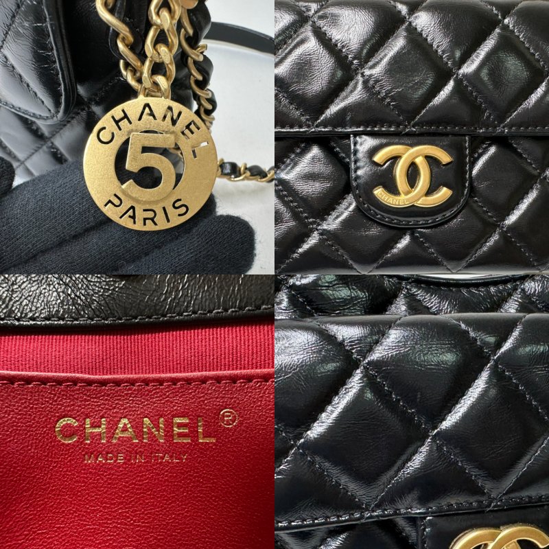 CHANEL 25S HOBO油蠟皮天貓精靈-9