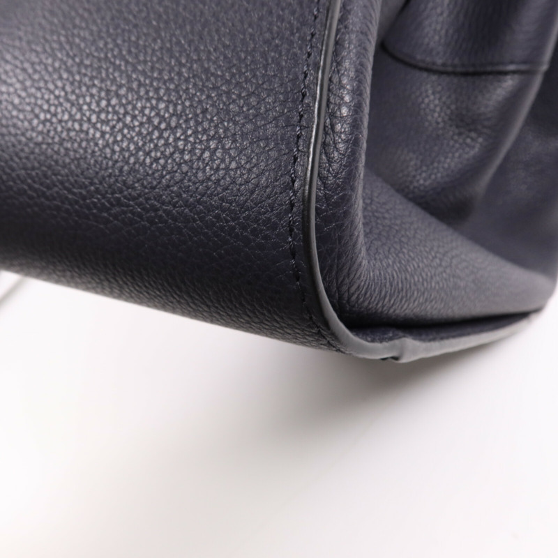 LOEWE 牛皮皮革Hammock DW Small金扣手挽肩背兩用袋-6