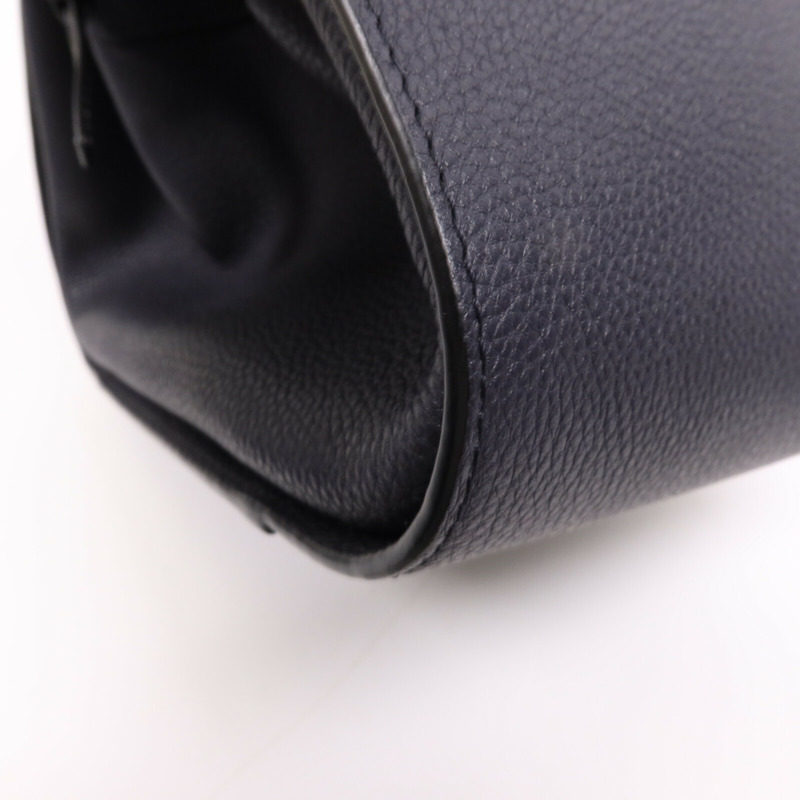 LOEWE 牛皮皮革Hammock DW Small金扣手挽肩背兩用袋-7