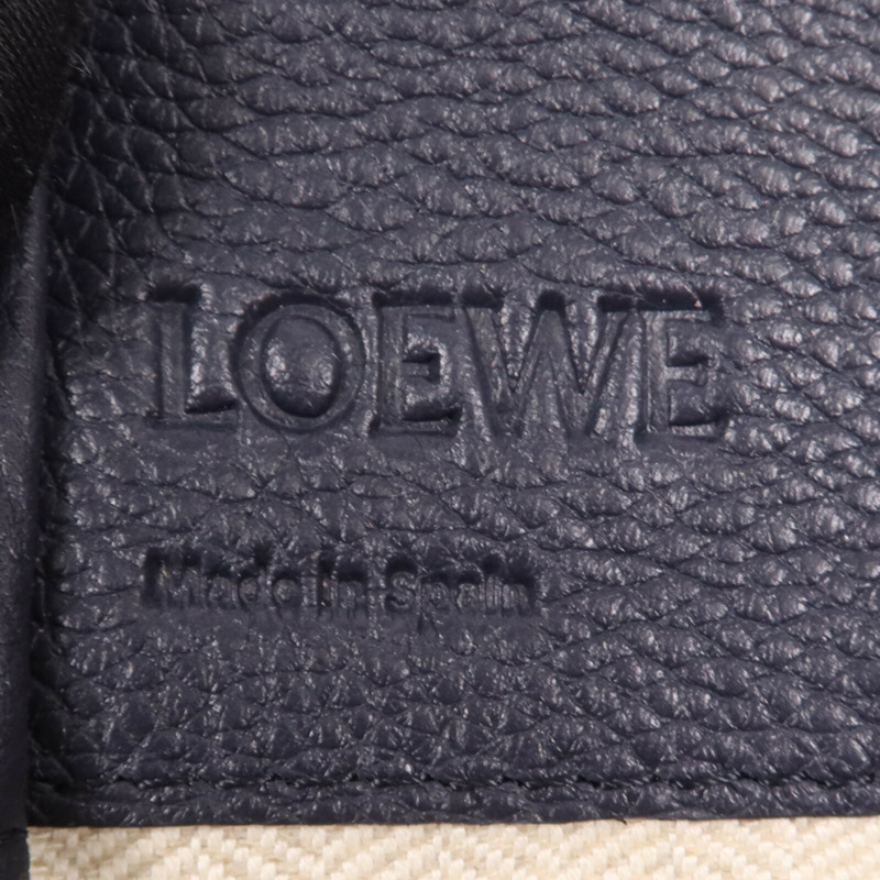 LOEWE 牛皮皮革Hammock DW Small金扣手挽肩背兩用袋-11