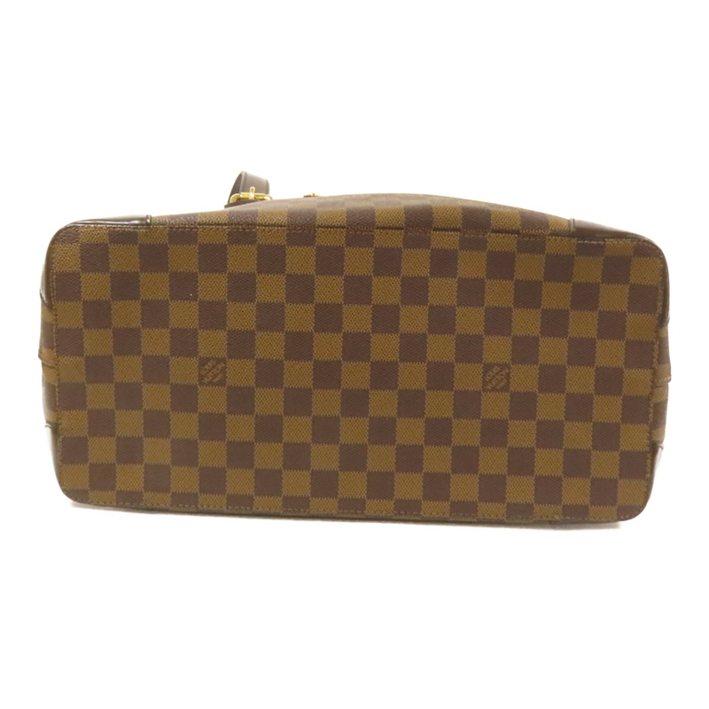 LOUIS VUITTON Damier Hampstead MM金扣手挽袋-3