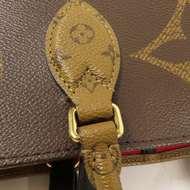 LOUIS VUITTON Monogram Giant OnTheGo GM金扣手挽肩背兩用袋-6