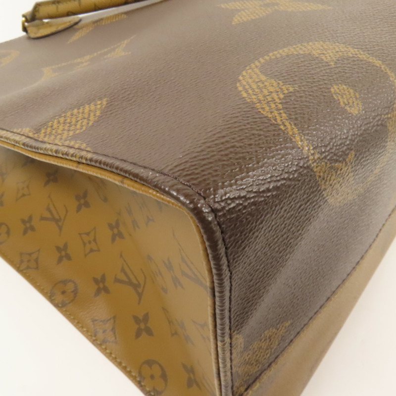 LOUIS VUITTON Monogram Giant OnTheGo GM金扣手挽肩背兩用袋-9