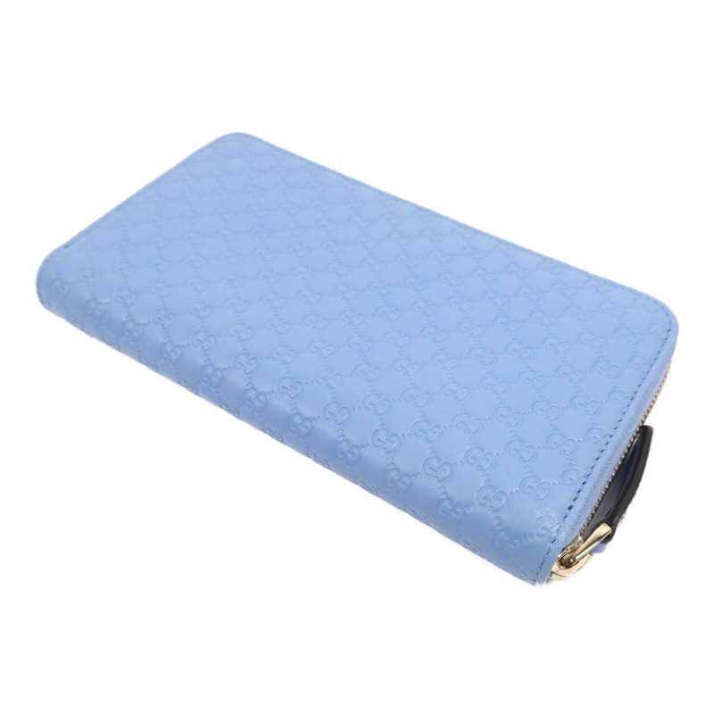 GUCCI 牛皮皮革Zipper Wallet金扣長錢包-3