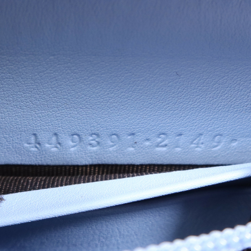 GUCCI 牛皮皮革Zipper Wallet金扣長錢包-11