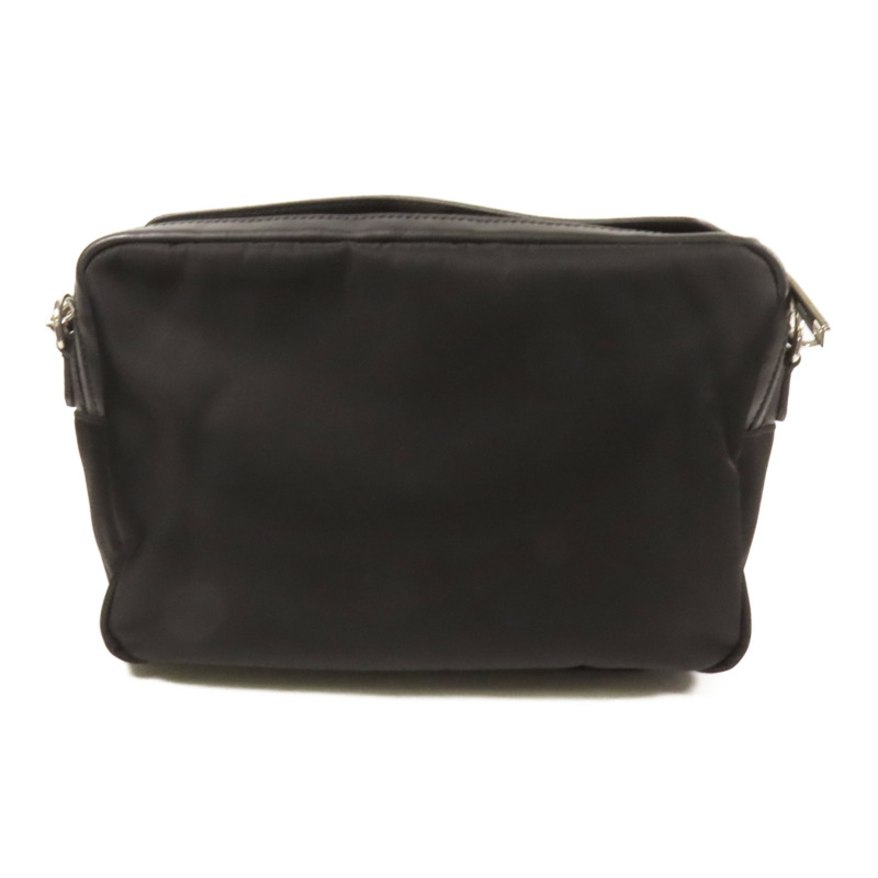 FENDI 尼龍/皮革Shoulder Bag銀扣手挽肩背兩用袋-1