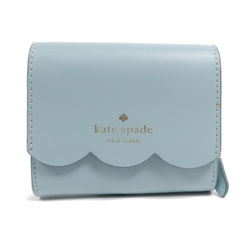 Kate Spade 羊皮皮革Wallet銀扣錢包-0