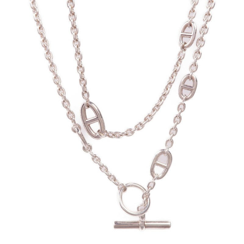 HERMES 925純銀Farandole項鍊-0