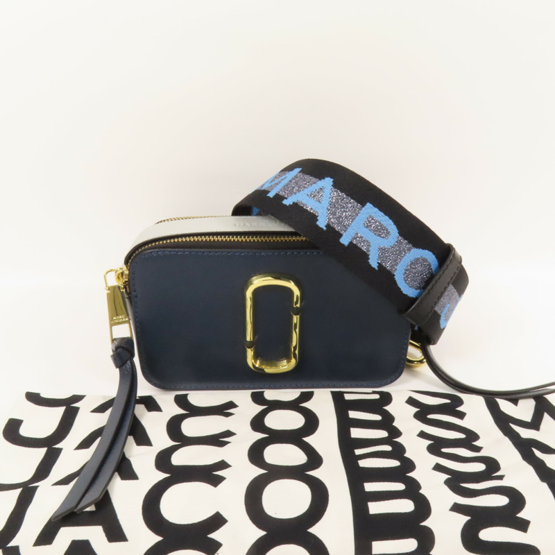 MARC JACOBS Saffiano皮革The Snapshot DTM Camera Bag金扣肩背袋-11